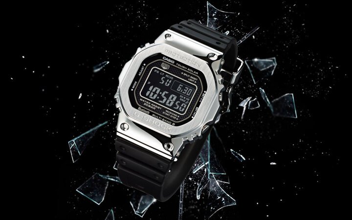 G-SHOCK 2018年7月再次推出不锈钢搭配树脂表带的全新型号GMW-B5000-1，继大受好评的GMW-B5000后再次牵动腕表爱好者的收藏欲望