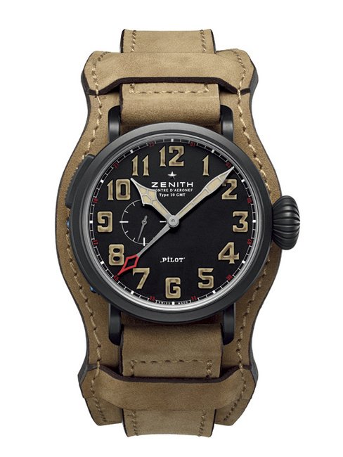Pilot Montre d'Aéronef「Type 20 飞行员」世界标准时间1903腕表（限量1903只）