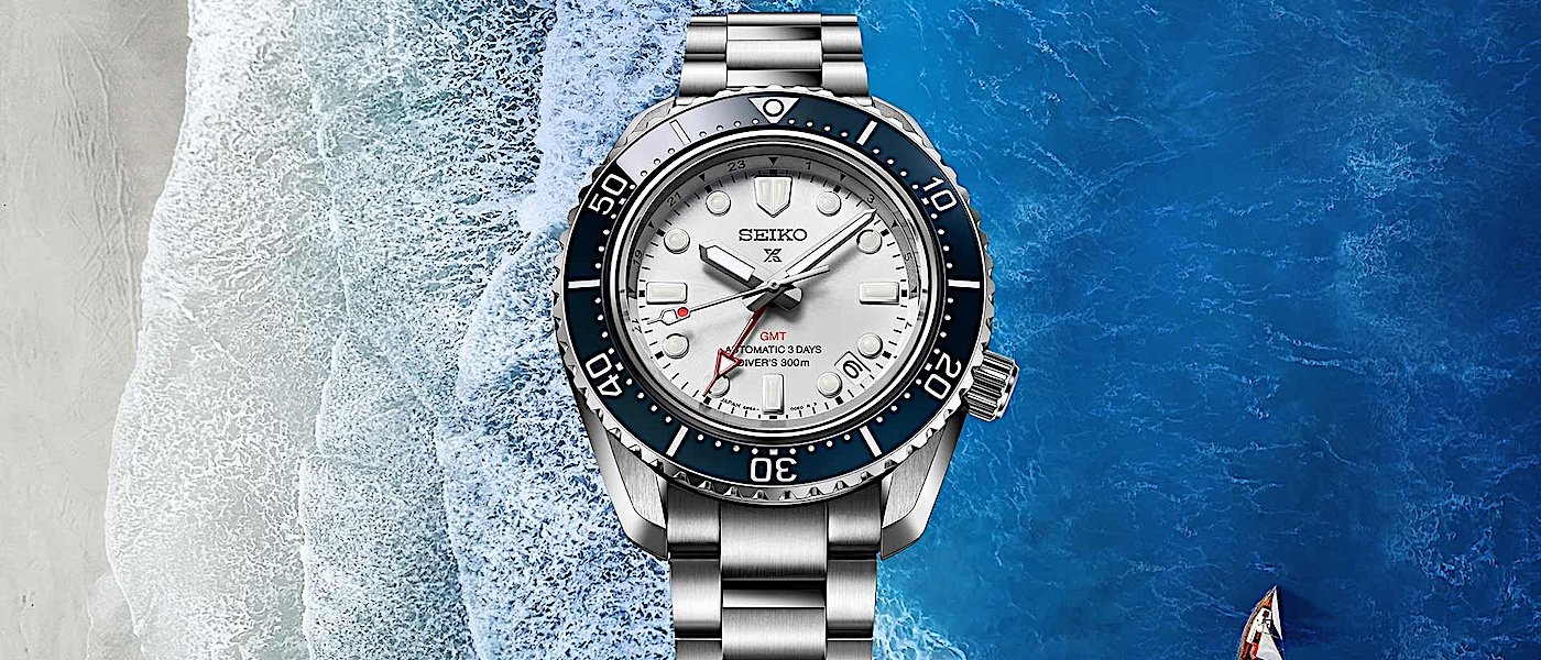 沁凉蓝白 谱写海洋活力：SEIKO Prospex GMT潜水腕表