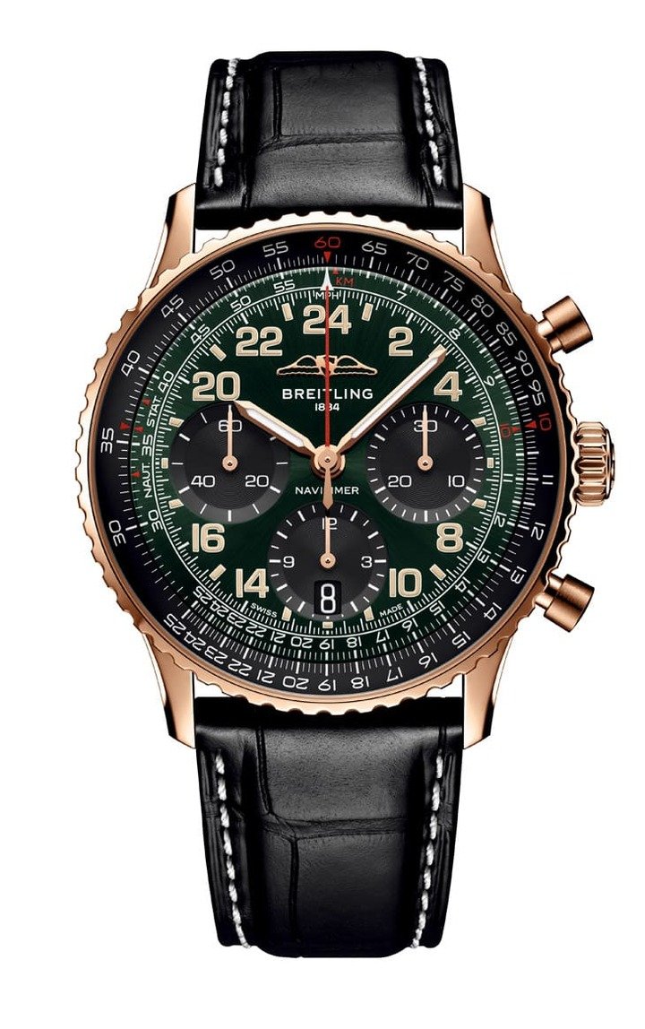 Navitimer B12 Chronograph 41航空计时码表Cosmonaute太空人限量版