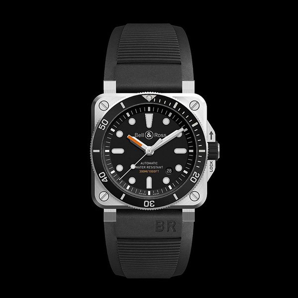 BR 03-92 DIVER 专业方形潜水腕表