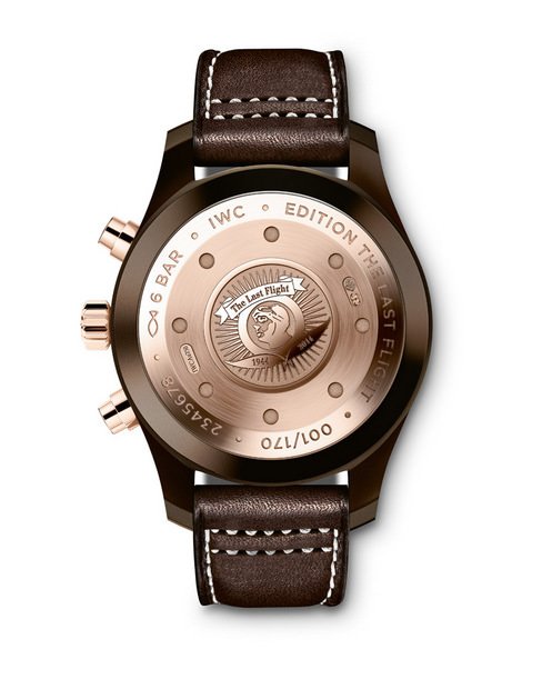  IWC飞行员计时腕表「最后的飞行」特别版搭载IWC万国表 89361自制机芯
