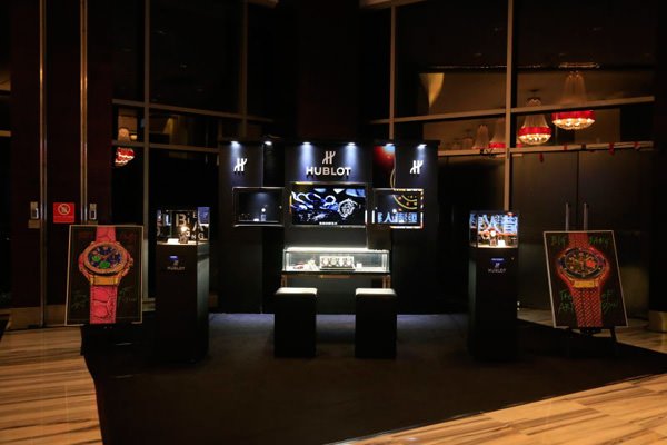 HUBLOT宇舶表腕表展示区