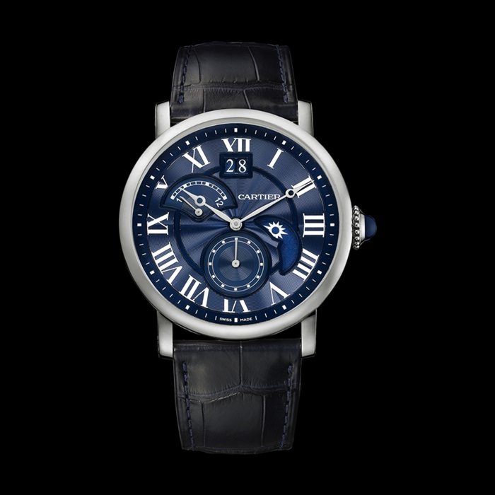 Rotonde de Cartier 昼夜显示双时区腕表