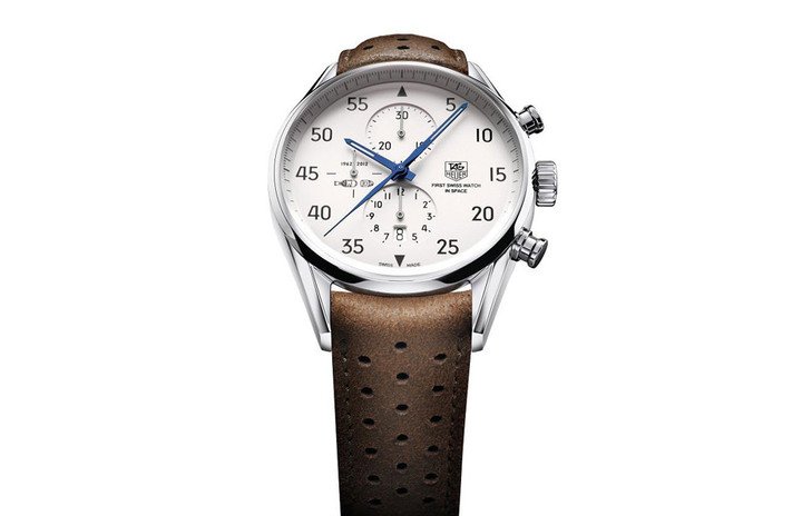金指针奖入围表款之豪雅 (TAG Heuer) Carrera CALIBRE 1887 SPACEX CHRONOGRAPH