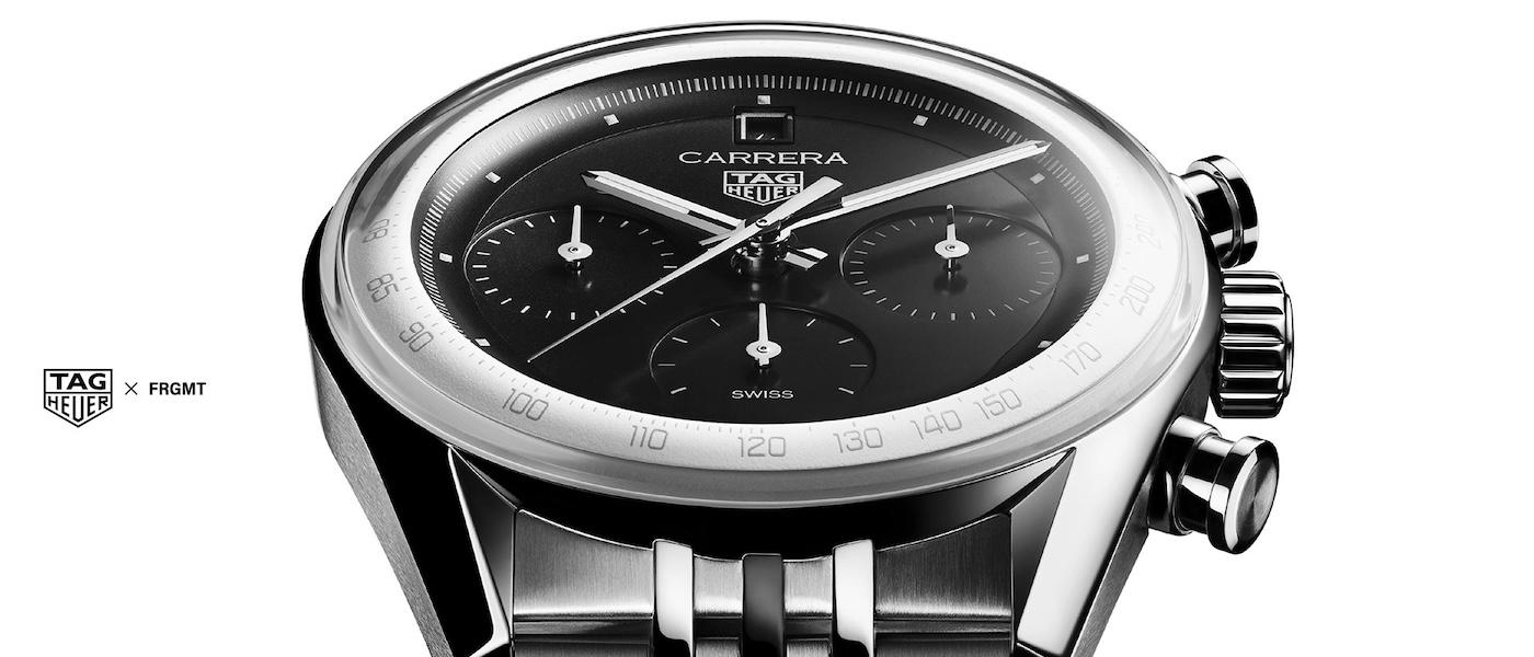 最强联名再进化：TAG HEUER Carrera Chronograph x fragment 联名限量版计时腕表