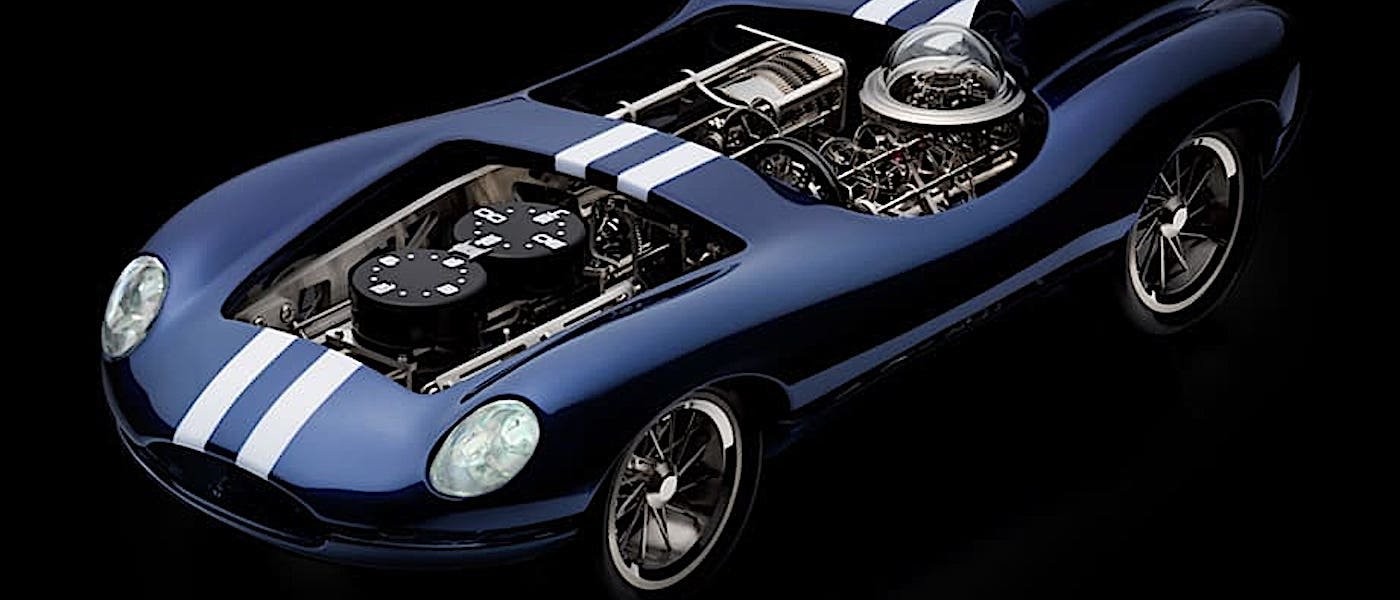 L'Epée全新时钟造型以1960年代赛车为灵感 设计独特还原度高