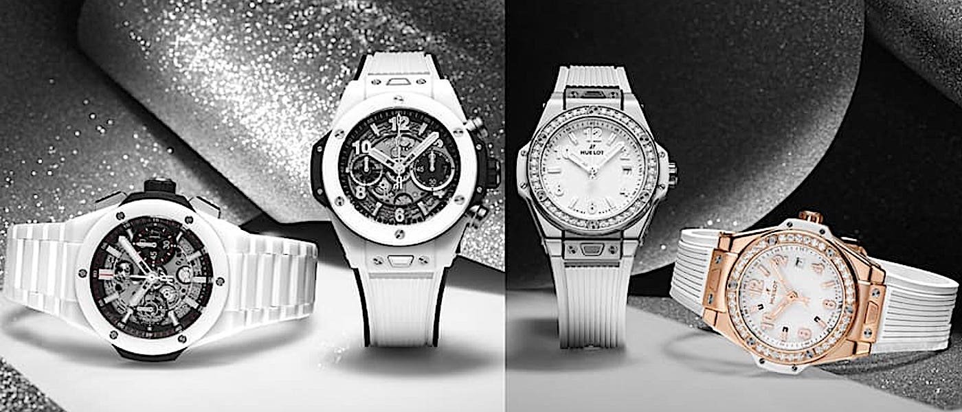 宇舶 Big Bang大爆炸白色系手表尽展优雅自信