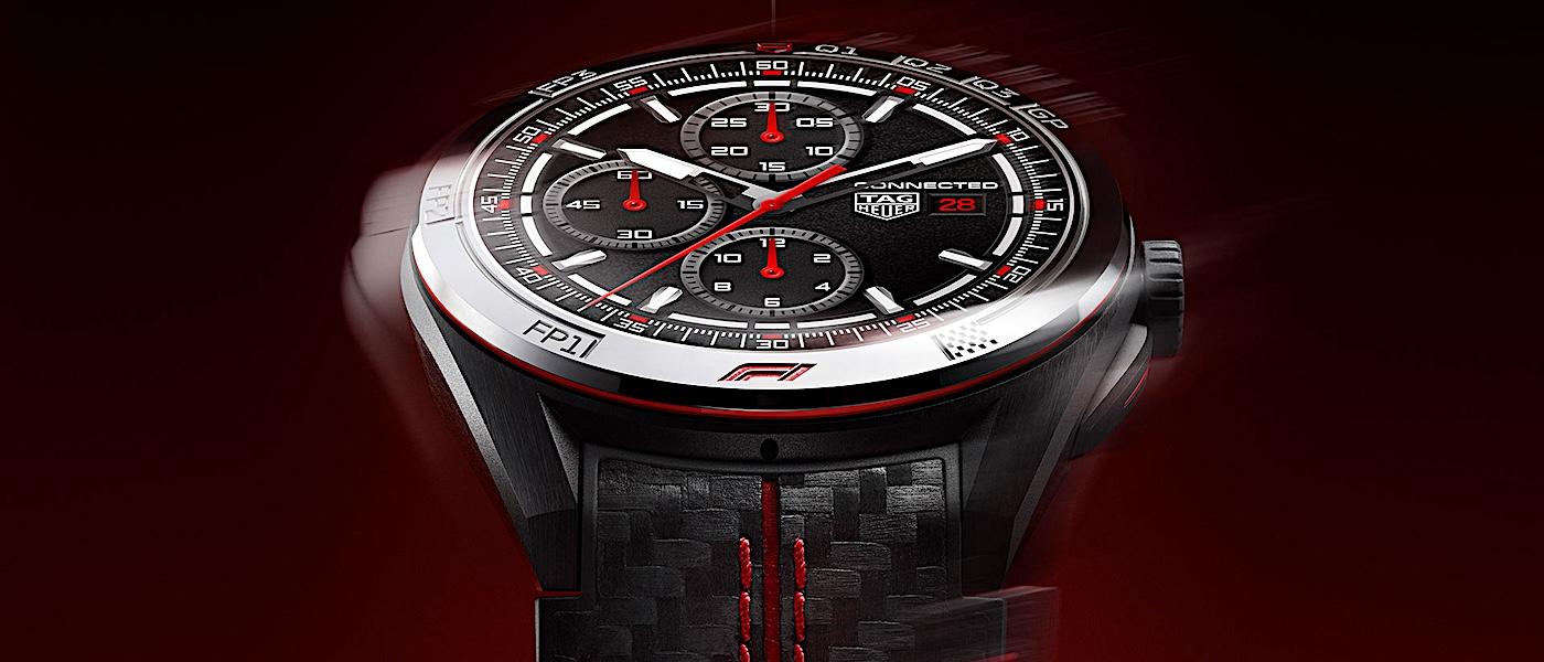 紧凑赛事节奏：TAG HEUER Connected Calibre E5 Formula 1 特别版