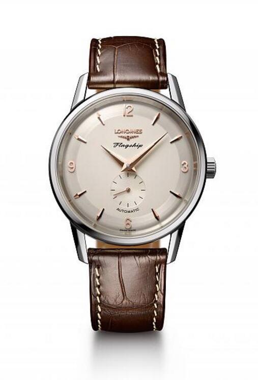 浪琴表军旗系列60周年限量款复刻精钢腕表 腕表编号：L4.817.4.76.2 建议零售价：新品未定价