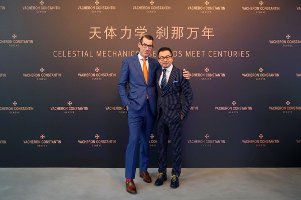 Christian Selmoni先生与刘荣松先生