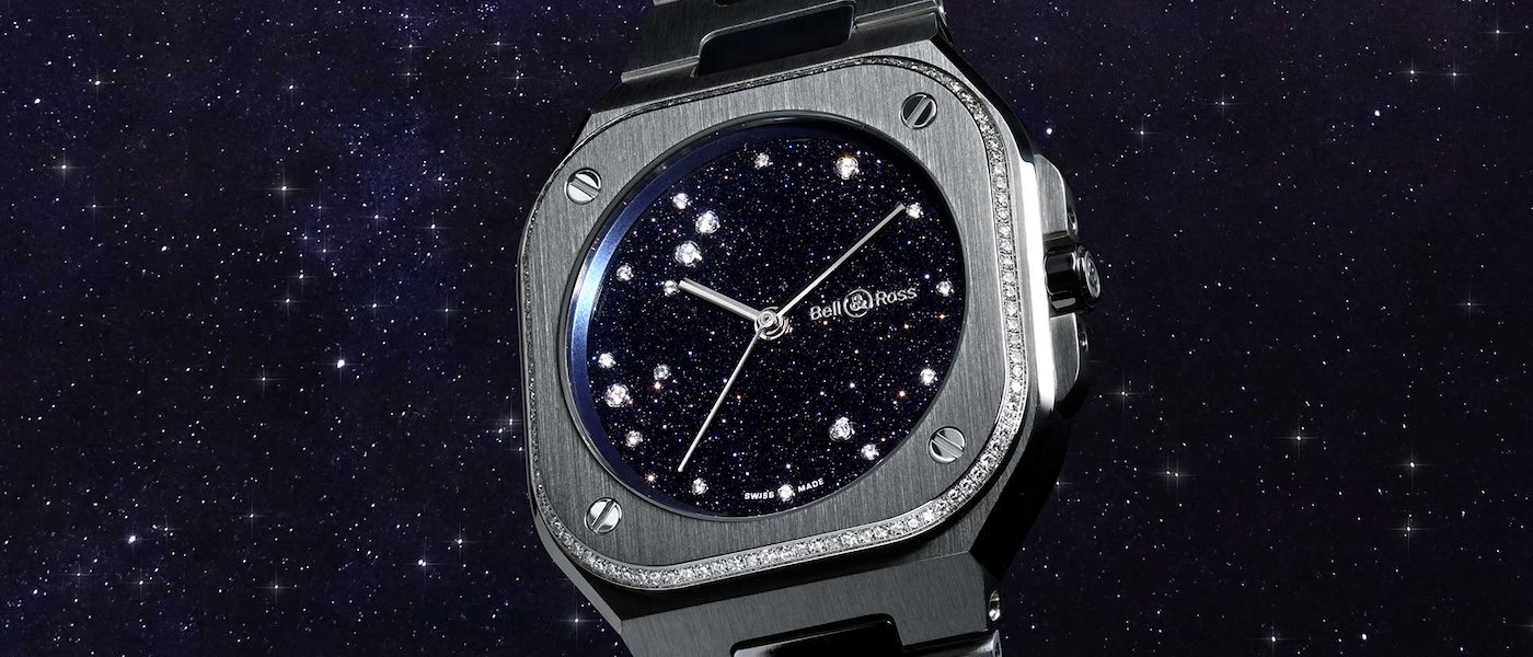 苍穹落腕，星钻成鹰：BELL & ROSS BR-05 36mm Blue Diamond Eagle Diamond