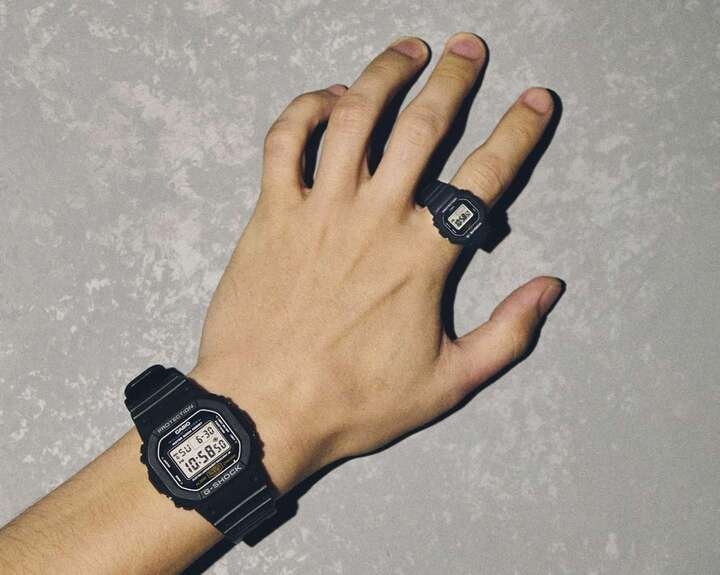 CASIO 戒指手表 DWN-056 撰写手表设计新篇章