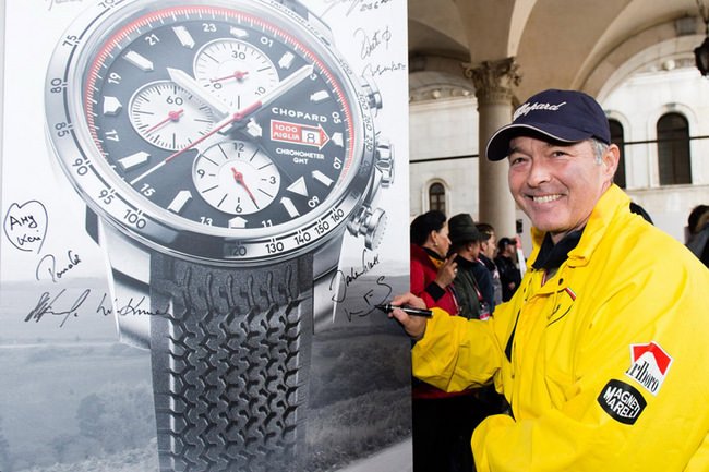  CHOPARD联合总裁Karl-Friedrich Scheufele本身便是赛车藏家和古董车车手