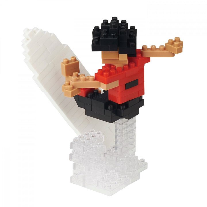 冲浪nanoblock®迷你积木，共有180片零件