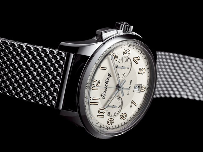 百年灵Transocean Chronograph 1915腕表再现迷人的复古韵味， 全球限量1,915枚