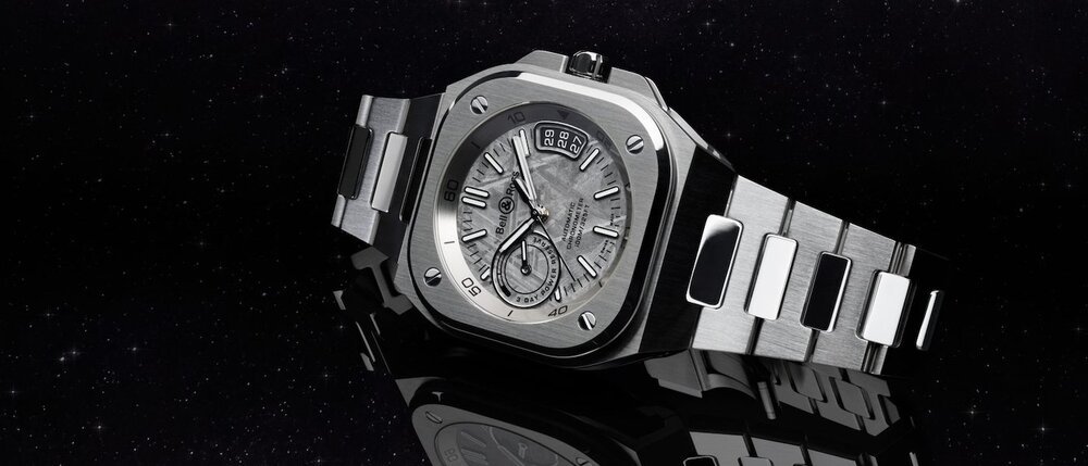 将 45 亿年宇宙纹理戴于腕间，Bell & Ross BR-X5 Meteorite 陨石盘面腕表登场
