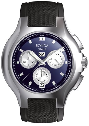 Ronda Startech 5040.E 计时机芯表盘侧视图