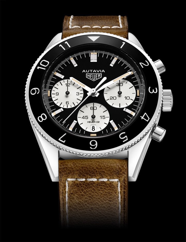 泰格豪雅TAG HEUER AUTAVIA HEUER-02 CHRONO 42 MM系列腕表