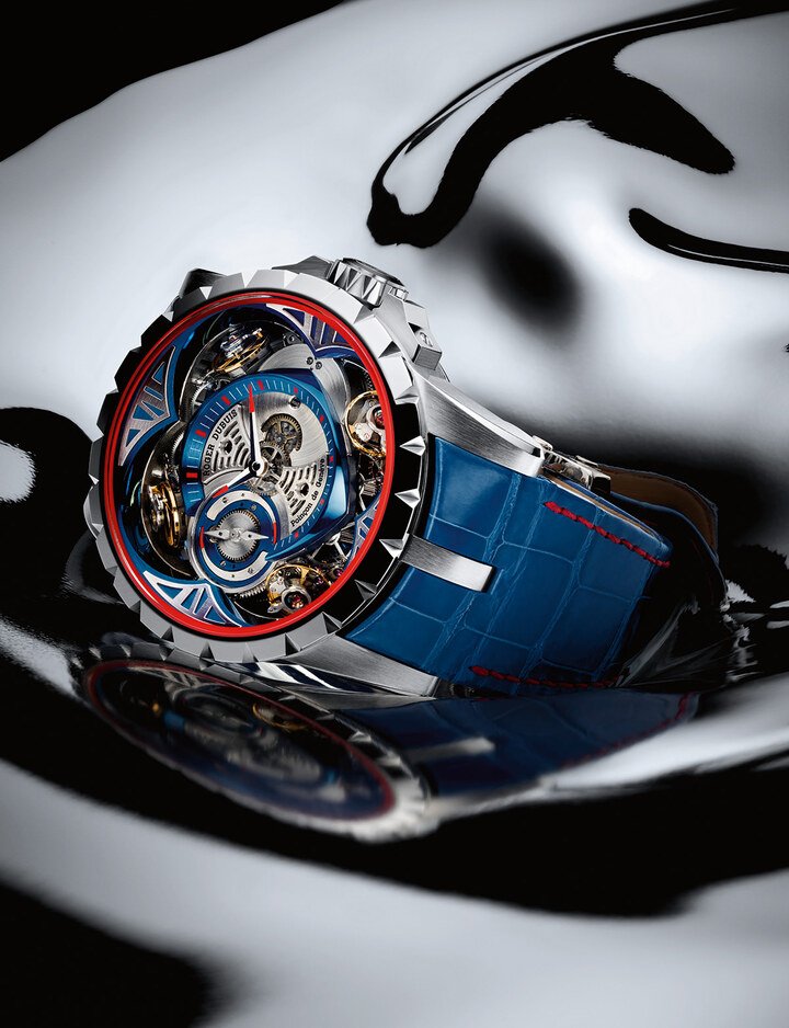 Roger Dubuis EXCALIBUR ORIGINAL QUATUOR CHROME COBALT MICRO-MELT®钴铬合金腕表
