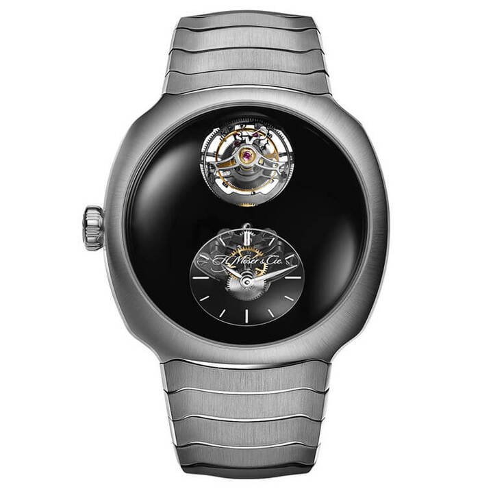 H. MOSER & CIE Streamliner Cylindrical Tourbillon。预估价：CHF 60,000～80,000