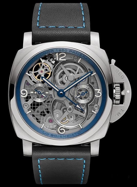 Lo Scienziato-Luminor 1950 Tourbillon GMT PAM00767