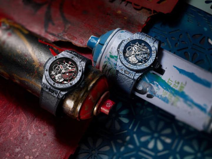宇舶宣布美国街头艺术家Shepard Fairey出任品牌艺术大使，双方更进一步推出以Big Bang Meca-10 手表为基础的联名款式