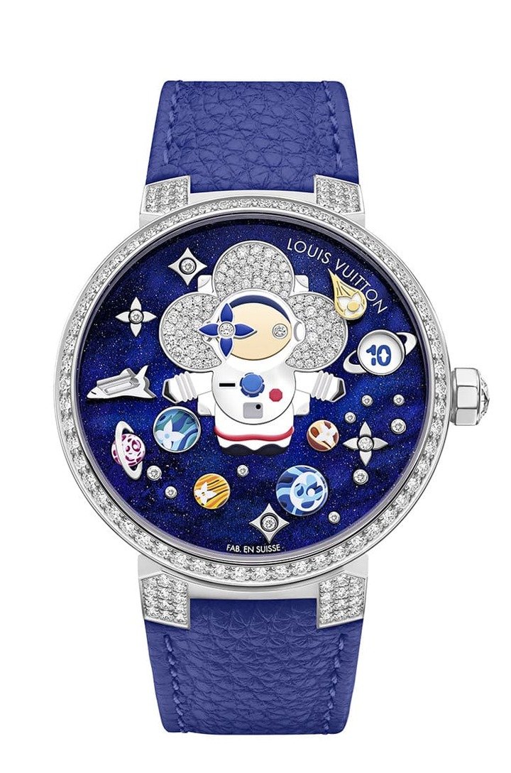 Tambour Slim Vivienne跳时表—太空人款