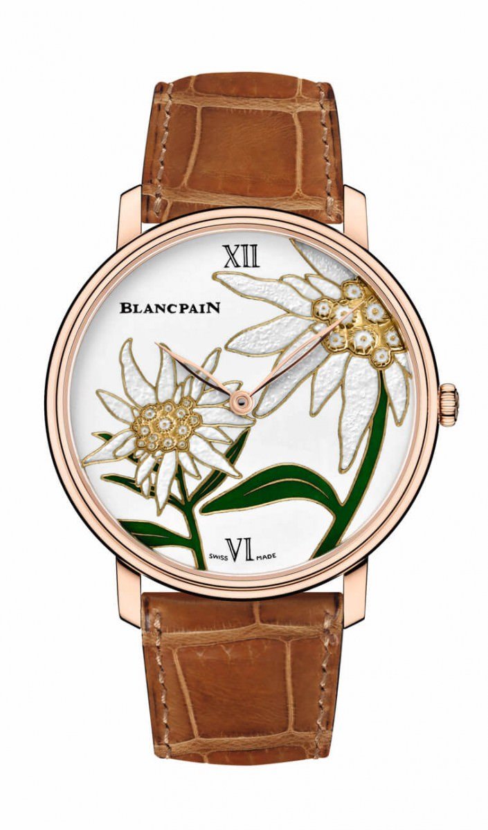 Métiers d'Art瑞士雪绒花手表