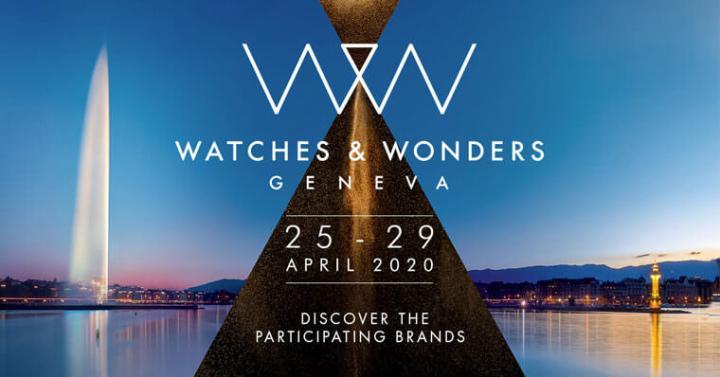 原订于2020年4月25日～4月29日期间举行的Watches & Wonders Geneva日内瓦钟表与奇迹表展稍早宣布因武汉肺炎影响，大会决定停办今年的活动