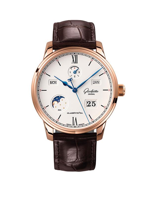 议员卓越万年历腕表（红金款）