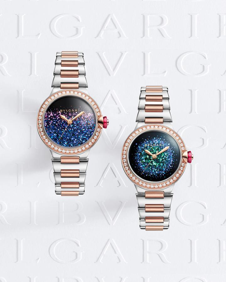 每只腕表的表盘皆由漆艺大师浅井康宏于京都工坊亲手打造，独一无二，流光溢彩，宛如献给光的颂歌。