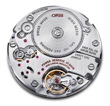 豪利时 CALIBRE 110 自制机芯