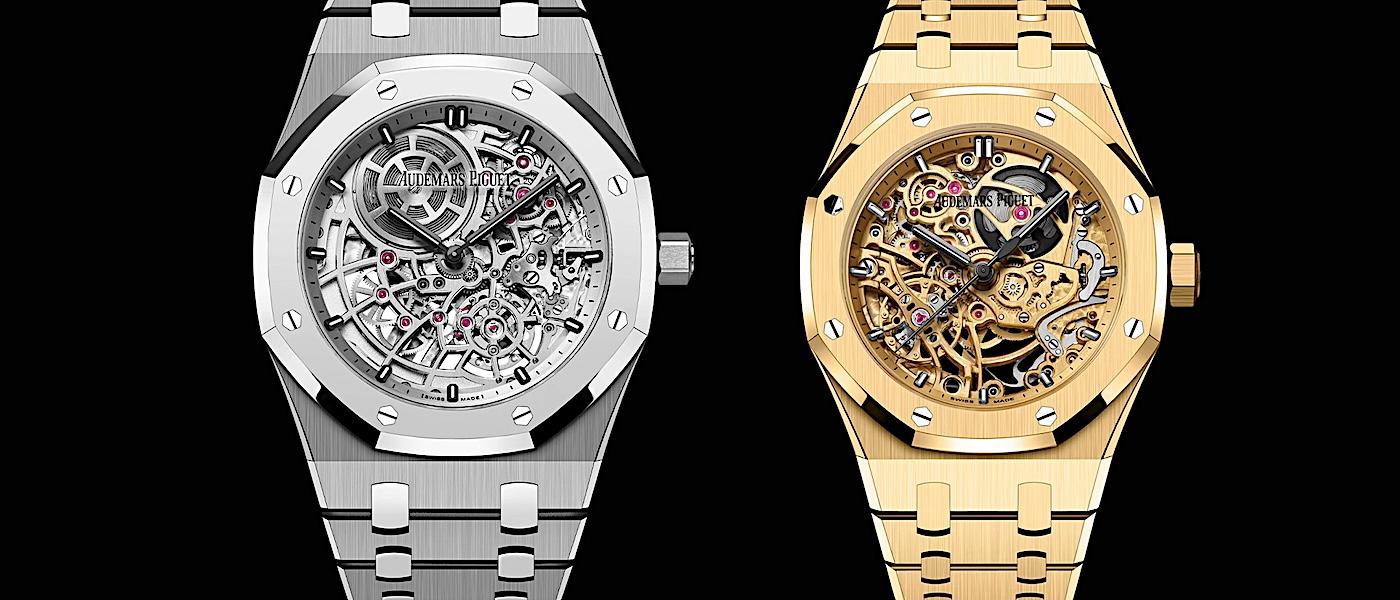 同色系镂空美学：爱彼 Royal Oak 皇家橡树 "Jumbo" 镂空腕表