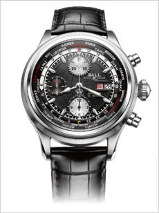 Ball Watch TRAINMASTER WORLDTIME CHRONOGRAPH世界时间计时码表