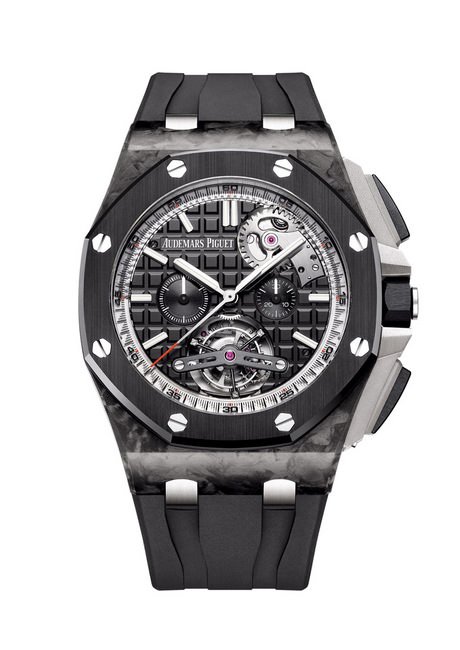 Royal Oak Offshore爱彼皇家橡树离岸型自动上链陀飞轮计时码表将于香港「钟表与奇迹」展发布，限量编号发行50枚