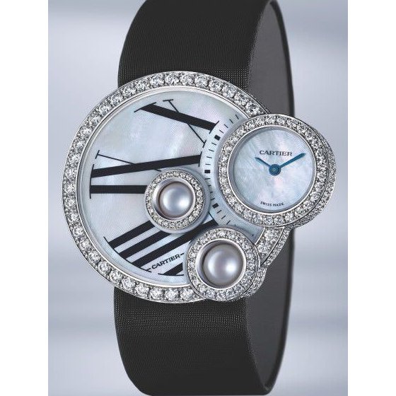 Cartier卡地亚MONTRES PERLES 