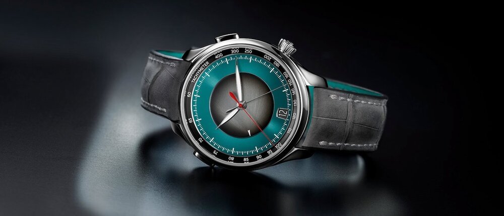 简驭繁复，时越经纬：H. MOSER & CIE. 勇创者飞返计时腕表