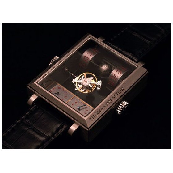 MYSTERIOUS AUTOMATIC DOUBLE AXIS TOURBILLON by Thomas Prescher