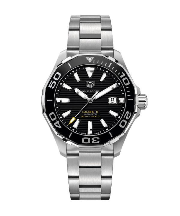 For Him: Aquaracer竞潜系列300米Calibre 5 男士腕表 (41mm)