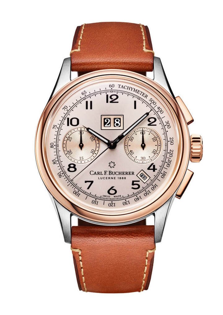 Heritage BiCompax Annual年历双盘计时码表