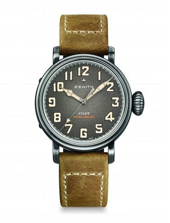 真力时飞行员系列TYPE 20特别版腕表，40毫米，参考价格：人民币42,900元