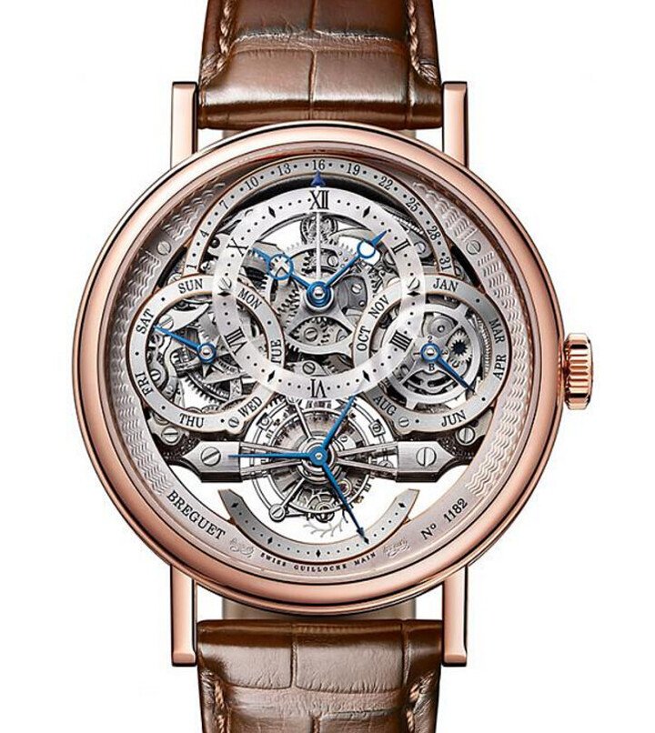 宝玑经典系列Classique Tourbillon Quantième Perpétuel 3795陀飞轮万年历腕表