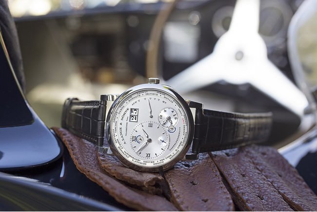 LANGE 1 TIME ZONE「Como Edition」与MASERATI 450 S，谓之经典结合