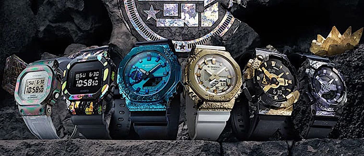 G-SHOCK庆祝40周年打造特殊造型表壳探险家之石系列