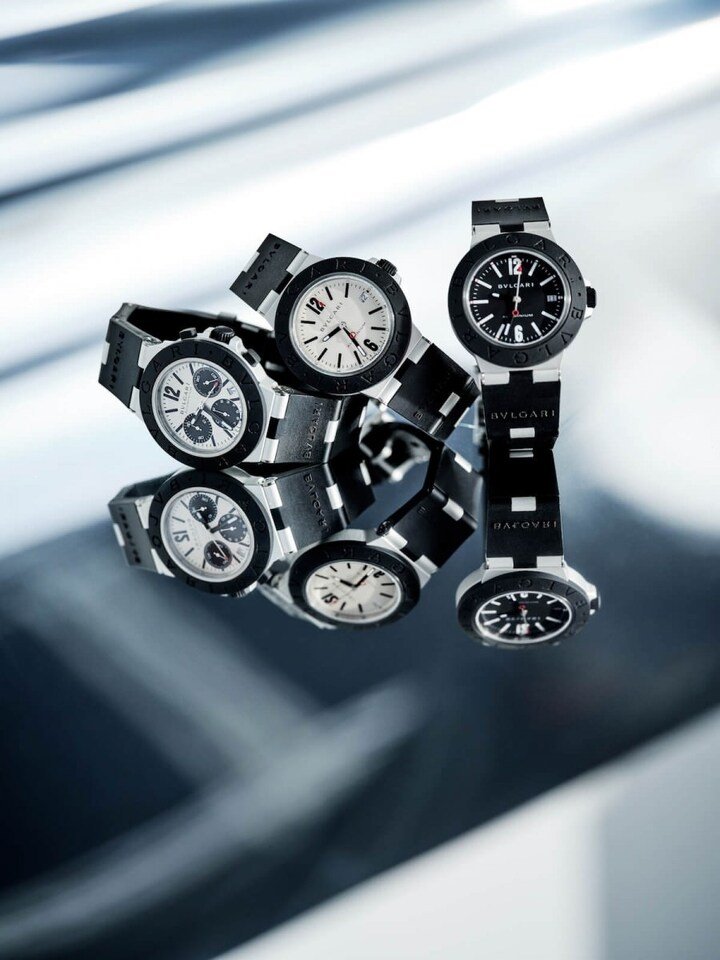 BVLGARI Aluminium不仅传达宝格丽精神，持续挑战传统设计极限的品牌特色，不断追寻创新、惊奇时尚之美