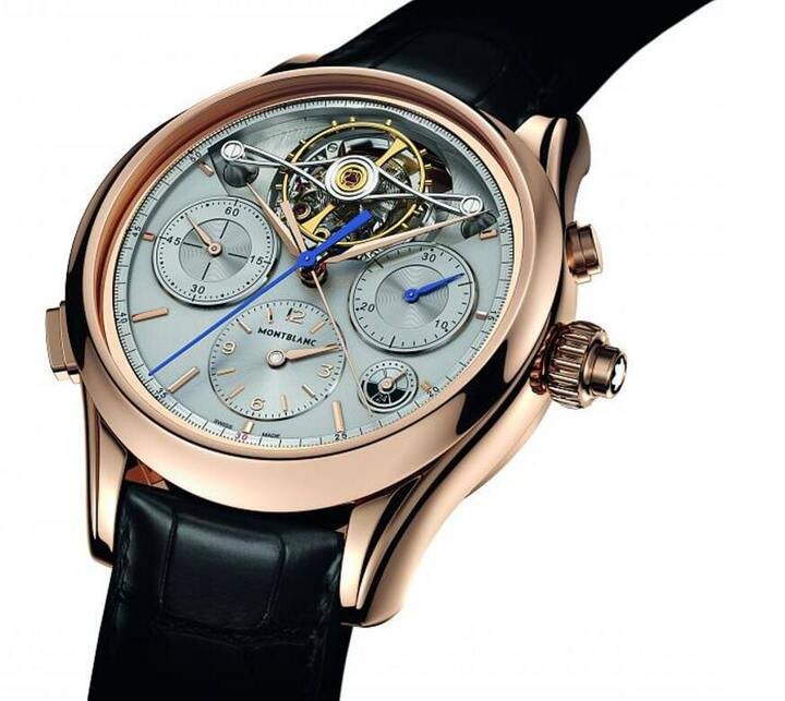 万宝龙于SIHH 2017推出的最新款，结合了品牌独家的外置陀飞轮以及单按把双追针计时功能， 可以说是为其精湛的製表工艺再写精彩新篇章。