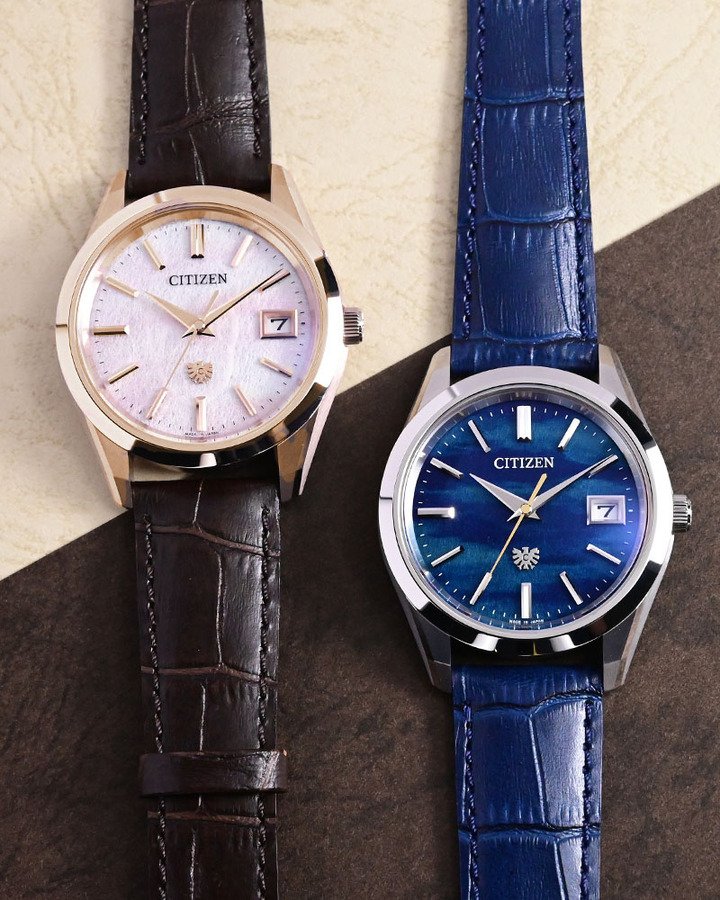The CITIZEN Iconic Nature限量腕表 (AQ4106-00A/AQ4100-22L)