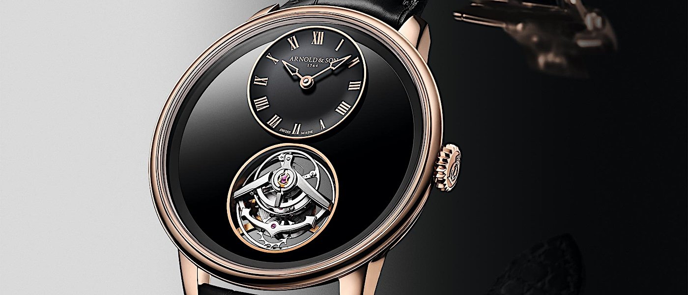 黑中幻彩：ARNOLD & Son Ultrathin Tourbillon 缟玛瑙