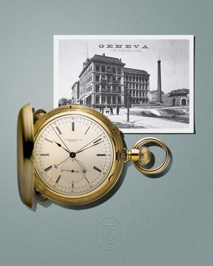 Tiffany & Co. 计时怀表 (1872–1879)，古典珍藏库。